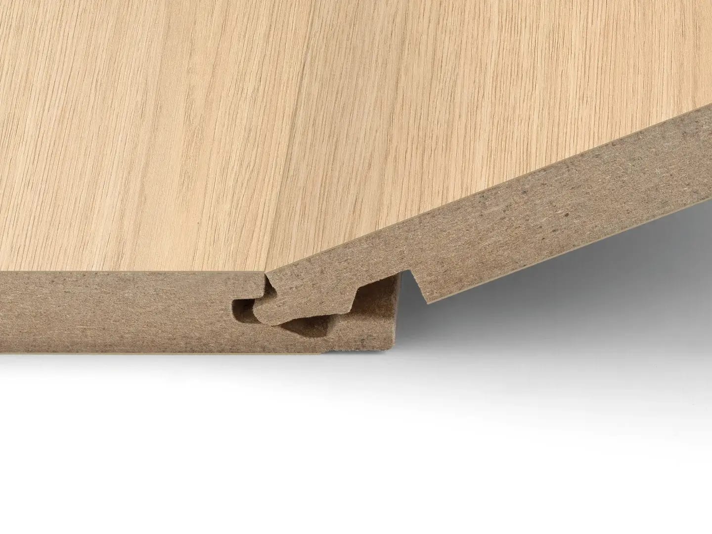 Close-up of the RealGrain click system.